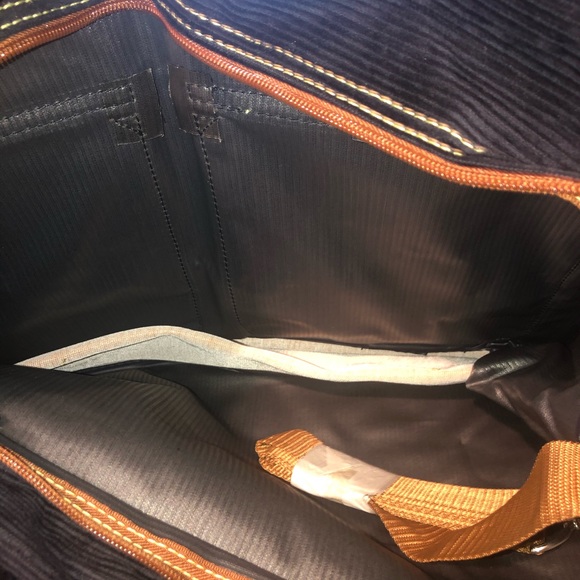 **SOLD** NEW Nautica corduroy travel bag - Picture 4 of 4